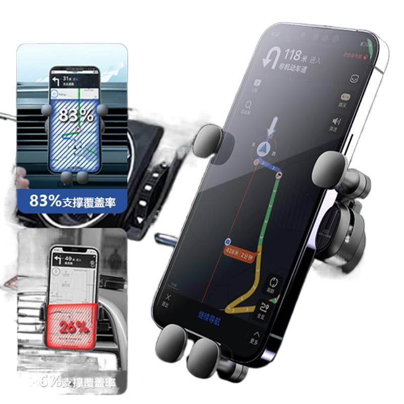 Car Phone Holder for Universal Fit in Silver - Image 5