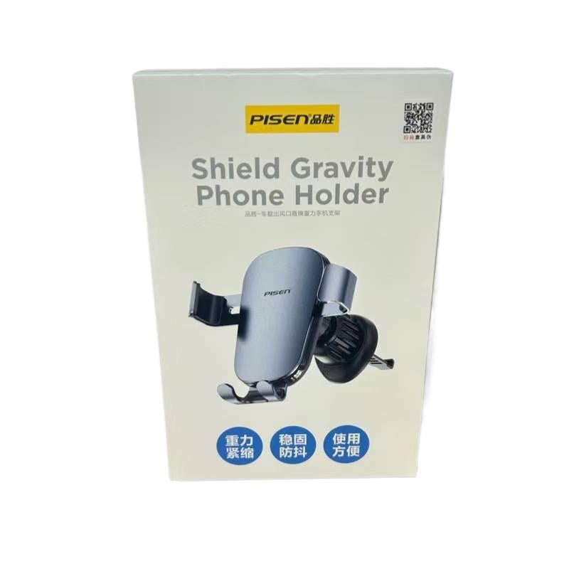 Car Phone Holder for Universal Fit in Silver - Image 1