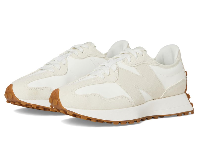 New Balance Women's 327 Sneaker, Linen/Sea Salt, 9 - Image 1
