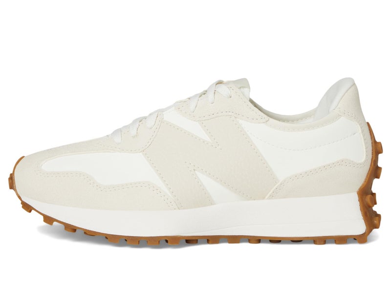 New Balance Women's 327 Sneaker, Linen/Sea Salt, 9 - Image 4