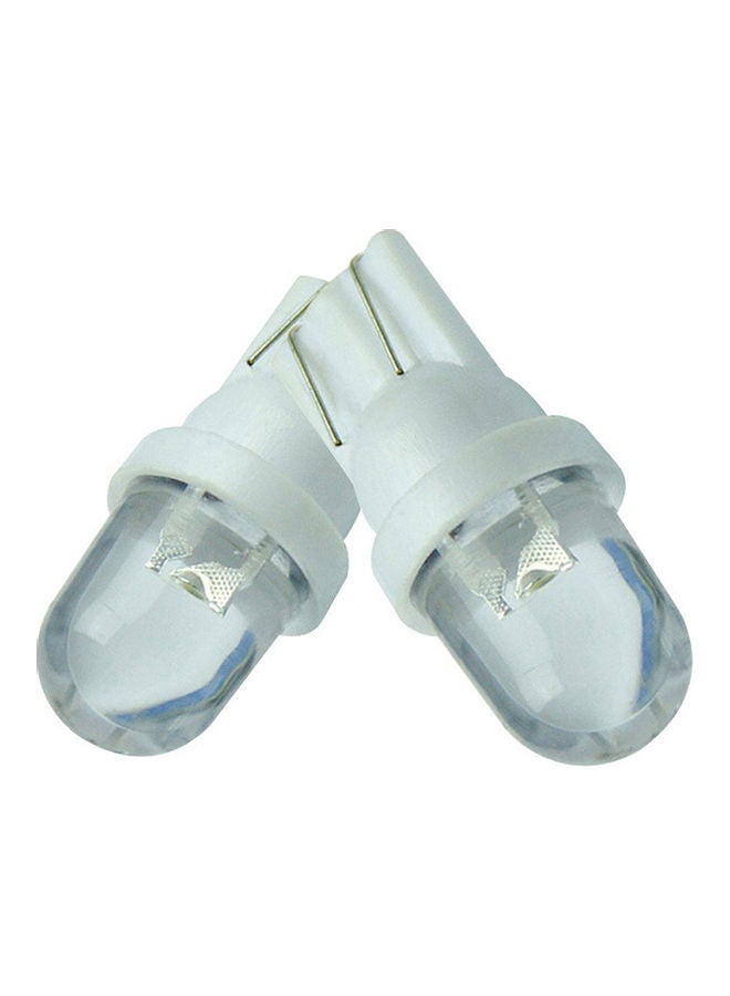 Loquat 10Pcs/Set T10 White 12V LED 194 168 158 5W 6500K Side Car Auto Wedge Dashboard Light - Image 4