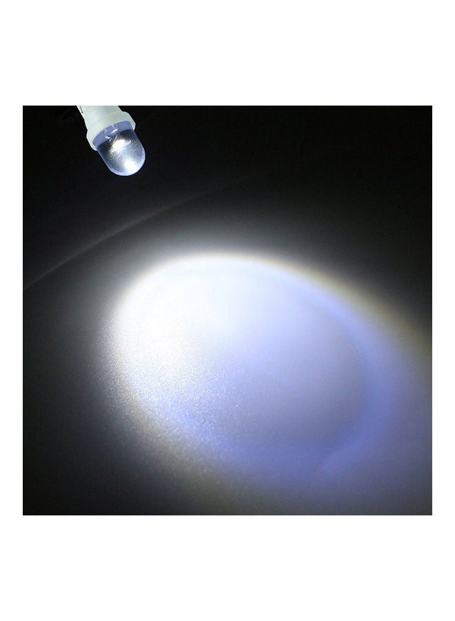 Loquat 10Pcs/Set T10 White 12V LED 194 168 158 5W 6500K Side Car Auto Wedge Dashboard Light - Image 2