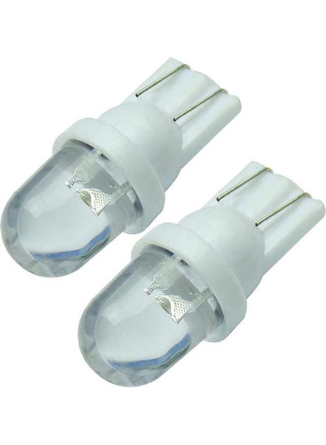 Loquat 10Pcs/Set T10 White 12V LED 194 168 158 5W 6500K Side Car Auto Wedge Dashboard Light - Image 3
