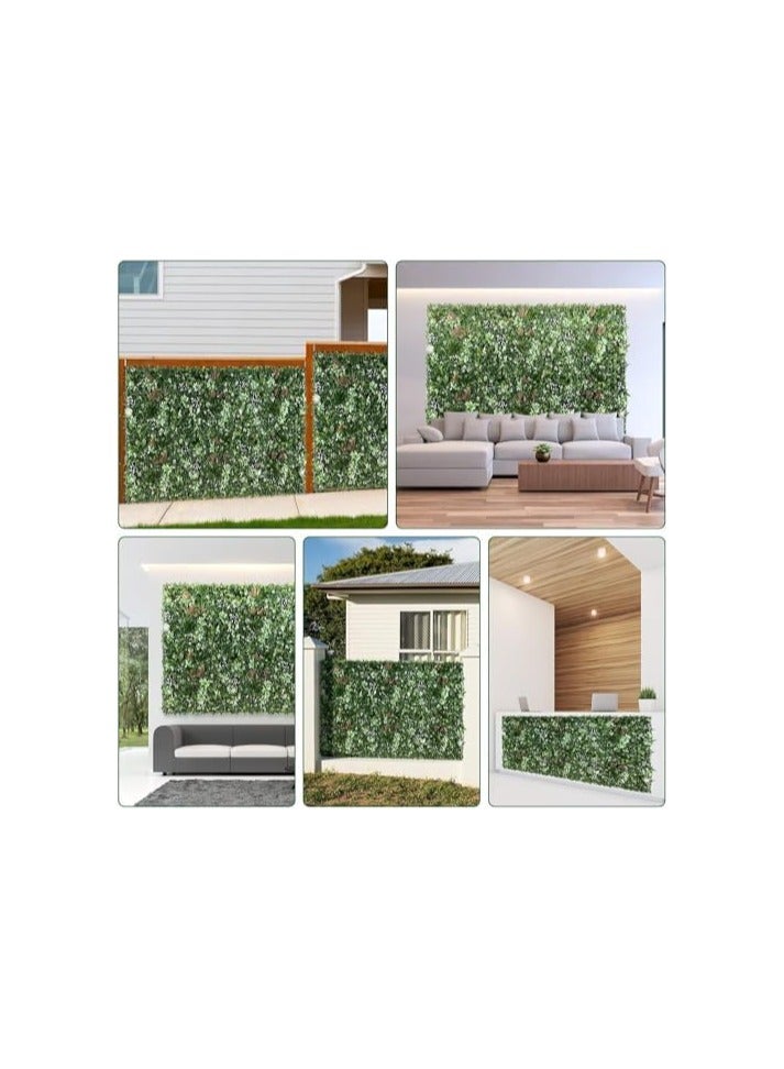 HYXC Artificial Hedge Mats, Artificial Faux Hedges Panels 50x50cm WMD1004E - Image 4