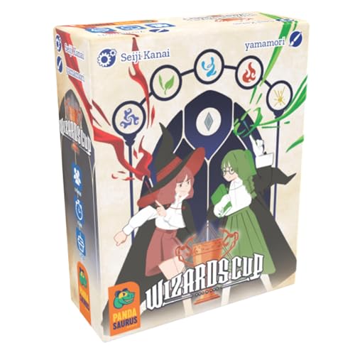 Pandasaurus Games Wizards Cup Card Game Build Your Magical Dueling Team Magical Family Strategy Game for Kids Adults Ages 12 2 Players 15 Minute Playtime Made by Pandasaurus Games - Image 1