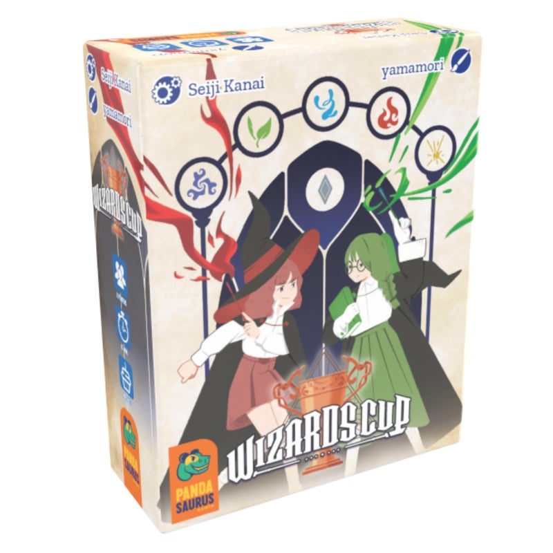 Pandasaurus Games Wizards Cup Card Game Build Your Magical Dueling Team Magical Family Strategy Game for Kids Adults Ages 12 2 Players 15 Minute Playtime Made by Pandasaurus Games - Image 4