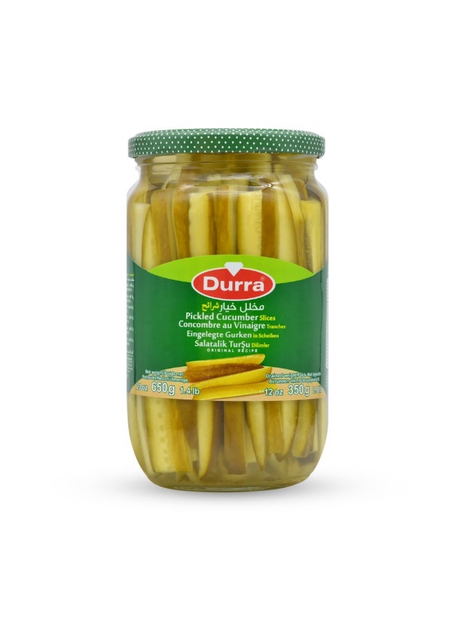 Durra Pickled cucmber slices 650g - Image 1