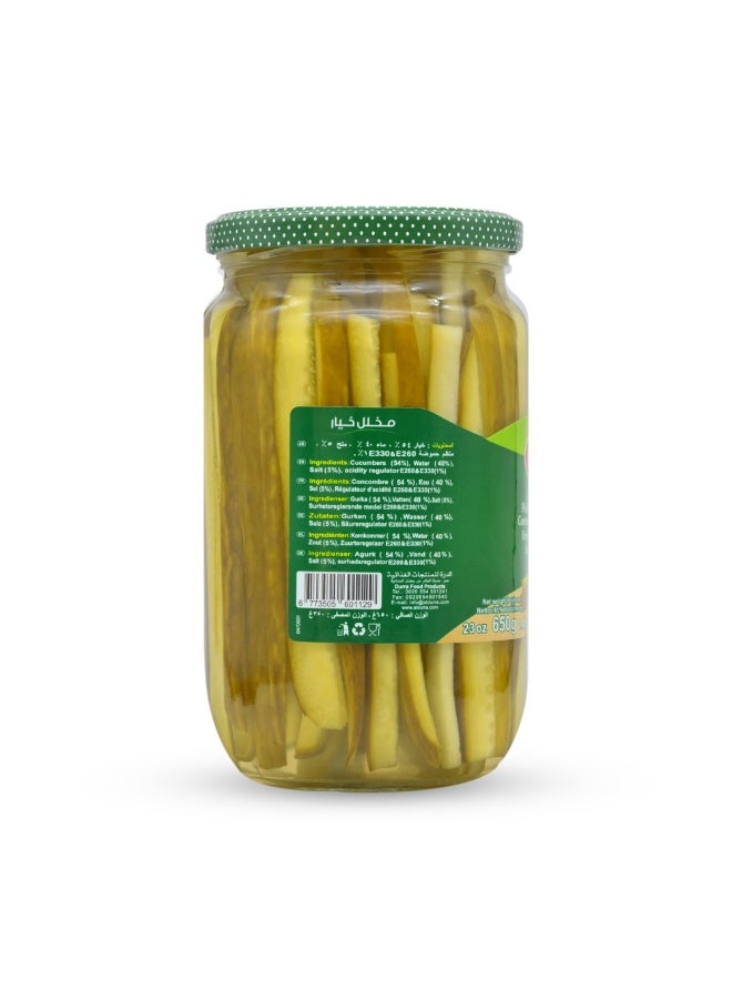 Durra Pickled cucmber slices 650g - Image 2