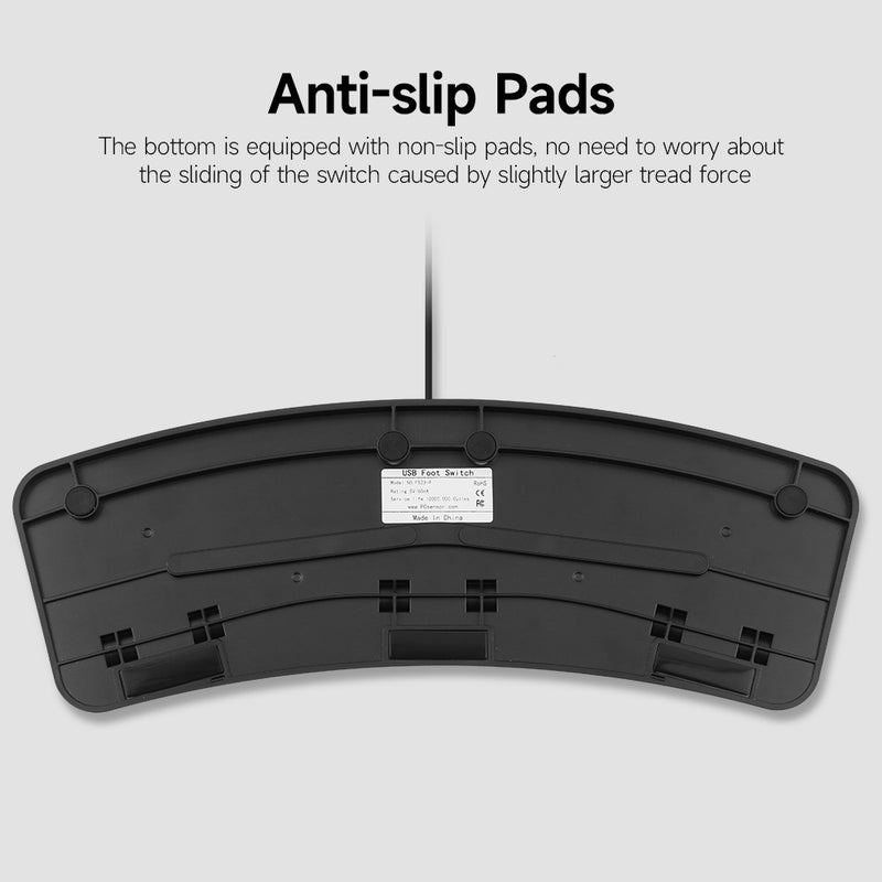 FS23-P USB Triple Foot Switch Multifunctional Customized Foot Pedal Photoelectric Switch for Image Acquisition Music Game Control - Image 2
