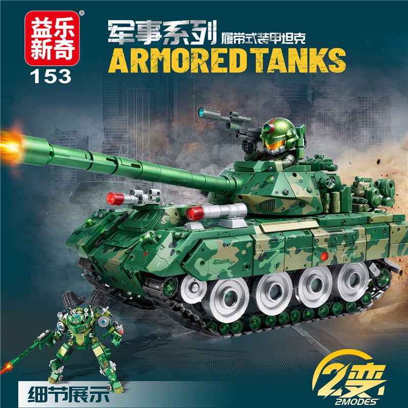 Yile Novel Mechanical Dinosaur Knight Mecha Compatible With Lego Building Blocks Small Particle Toy Gift For Men - Image 3