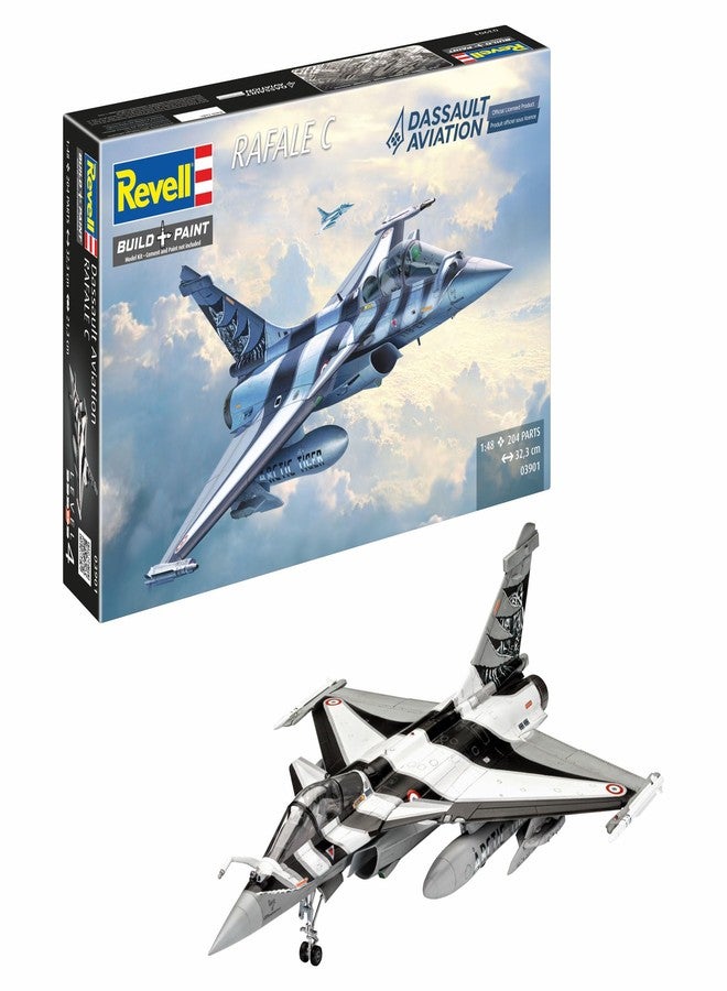 Revell RV03901 Model Kit Dassault Aviation Rafale C 1:48 Scale Level 4 Realistic Replica with Many Details 3901 - Image 1