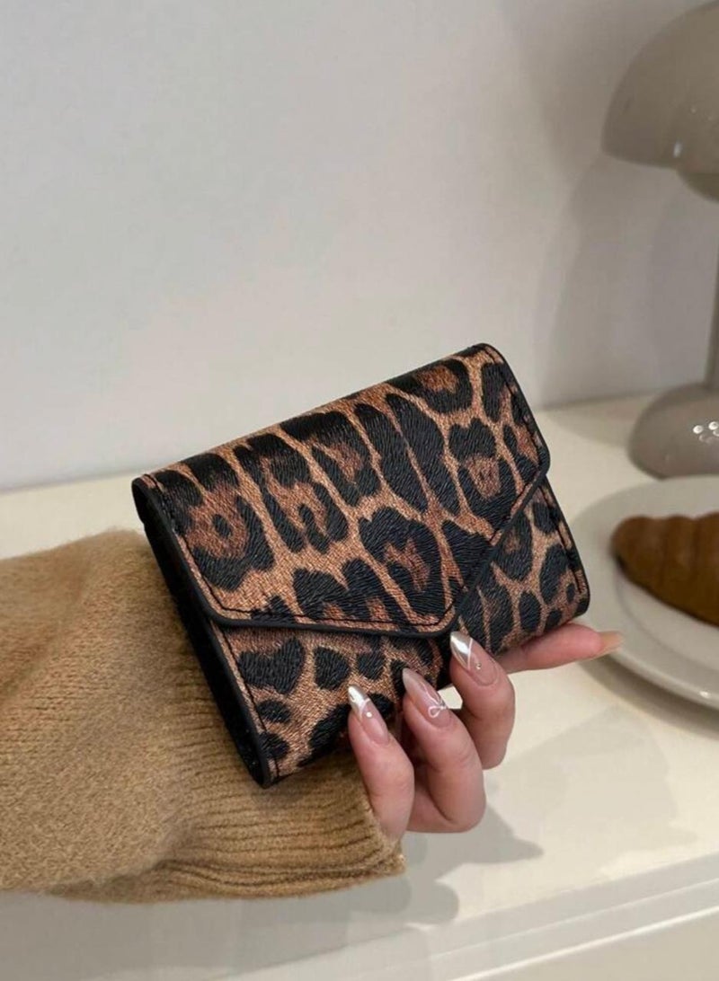 Shein Women's leopard print wallet - Image 1