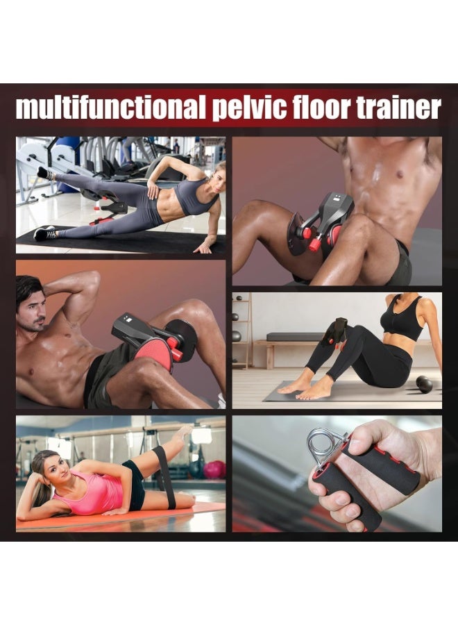 XiuWoo 2 Pack Portable Thigh Floor Trainer, Adjustable Resistance, Multifunctional Pro Thigh Master Exerciser Equipment, Leg Trainer, Inner Thigh Muscle Trainer, Leg Strengthener Workout Exerciser - Image 2