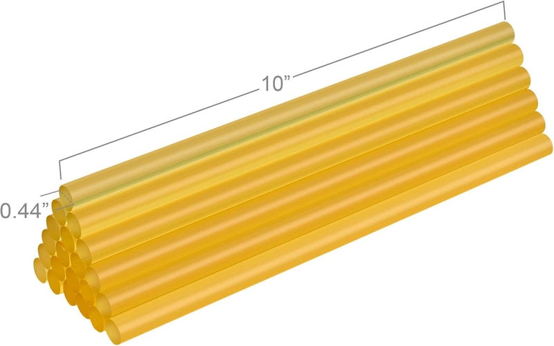 FIXSY Hot Glue Gun Sticks Woodworking, Multi Temp, Full Size 10" Long x .44" Diameter 7/16 11mm, 5LB Box Glue Stick, Approx. 90 Sticks- Compatible with Most Glue Guns - Image 2