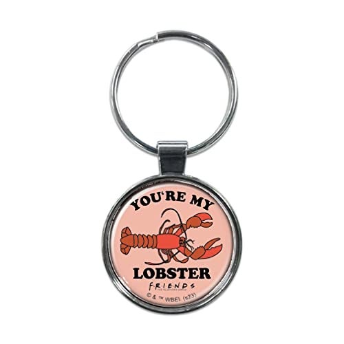 Ata-Boy Friends You're My Lobster 1.5" Fob Keychain for Keys, Backpack Pulls and More - Image 5