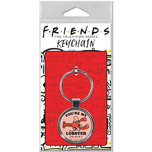 Ata-Boy Friends You're My Lobster 1.5" Fob Keychain for Keys, Backpack Pulls and More - Image 2
