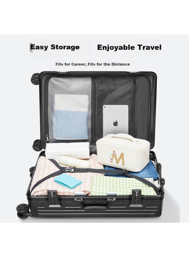 Cartelo Luggage, 24-inch Carry-on Suitcase, Aluminum Frame Hard Shell Case With Password Lock, Business Travel Trolley Case - Image 3