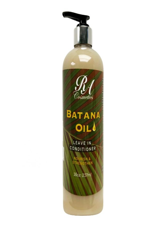 RA COSMETICS Batana Oil Leave-In Conditioner - Strengthens, Repairs & Hydrates Dry, Damaged Hair - Lightweight, Frizz Control & Curl Defining Formula - Sulfate & Paraben-Free Natural Hair Care - 16oz