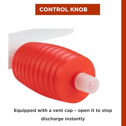 Groz Manual Siphon Pump for Fish Tanks, Draining Water, Easy Transfer (Non Electric) |Hand Operated Siphon | Upto 6.5 LPM Flow Rate | SPH/1 - Image 4