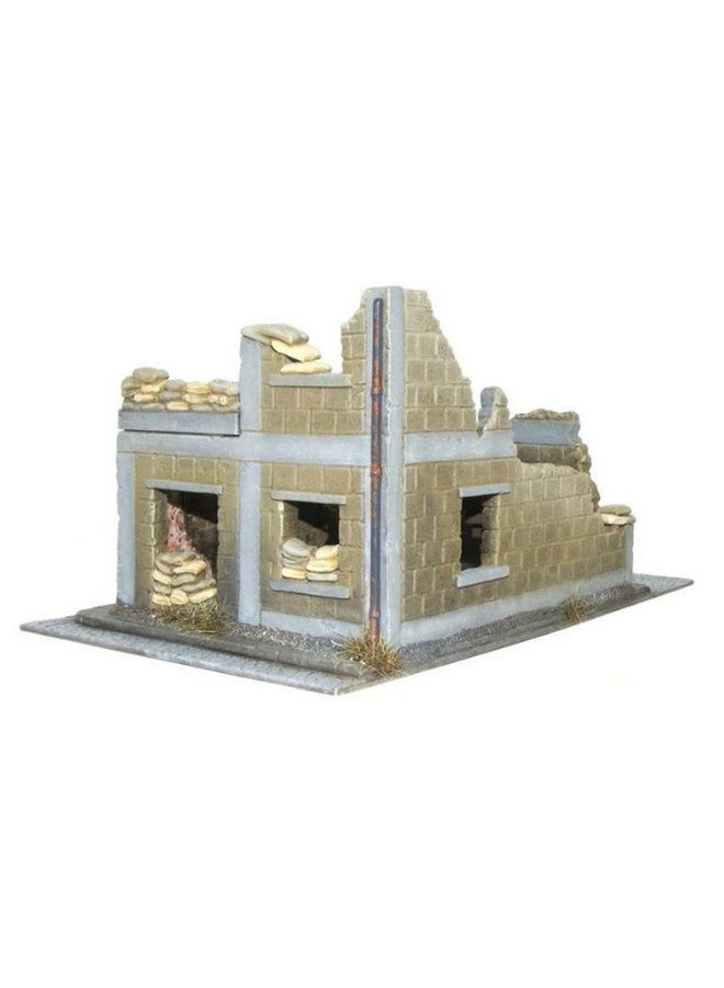 WARLORD GAMES Warlord Bolt Action Wrecked House 1:56 WWII Military Table Top Wargaming Diorama Plastic Model Kit WG-TER-46 - Image 4