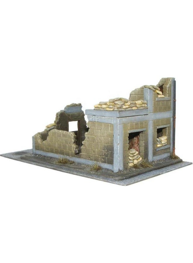 WARLORD GAMES Warlord Bolt Action Wrecked House 1:56 WWII Military Table Top Wargaming Diorama Plastic Model Kit WG-TER-46 - Image 5