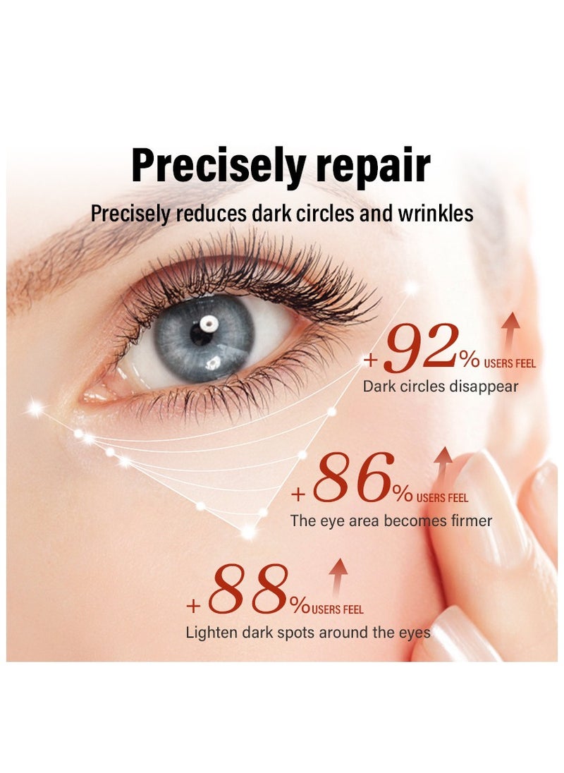 DEROL Retinol Eye Cream Stick For Dark Circles Puffiness Correxion Line Smoothing Anti Aging Eiaser Retinol Polypeptide Repair Treatment Balm Younger Looking Hydrates Brightening Firms Brightens A  - Image 3