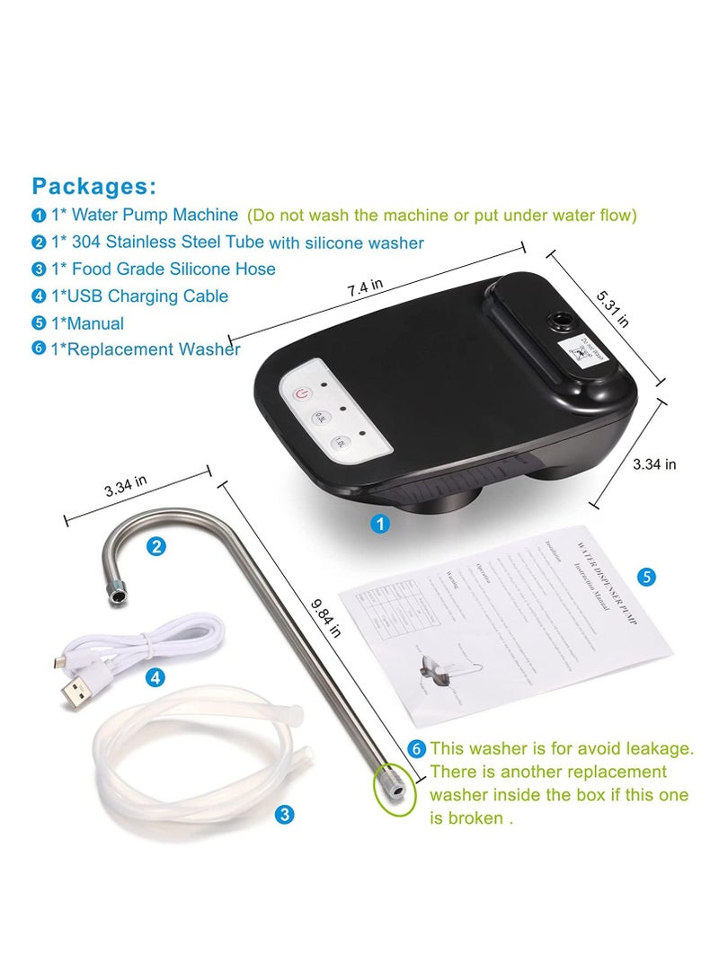 Electric Drinking Water Pump Portable Water Bottle Dispenser  - Image 4