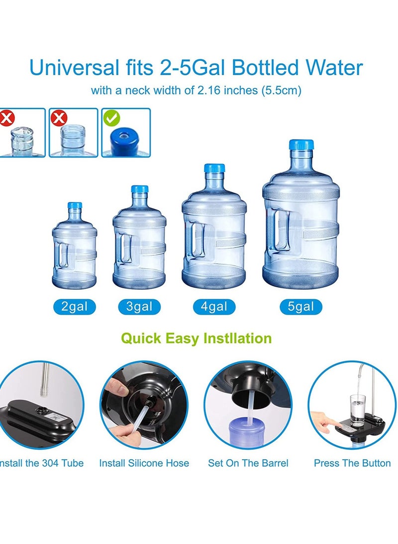 Electric Drinking Water Pump Portable Water Bottle Dispenser  - Image 3