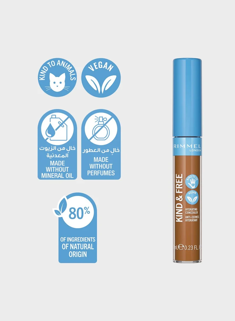 RIMMEL LONDON Rimmel Kind & Free All-Day Hydrating Concealer – 050 – Rich, 7ml