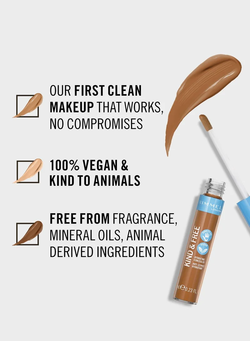 RIMMEL LONDON Rimmel Kind & Free All-Day Hydrating Concealer – 050 – Rich, 7ml