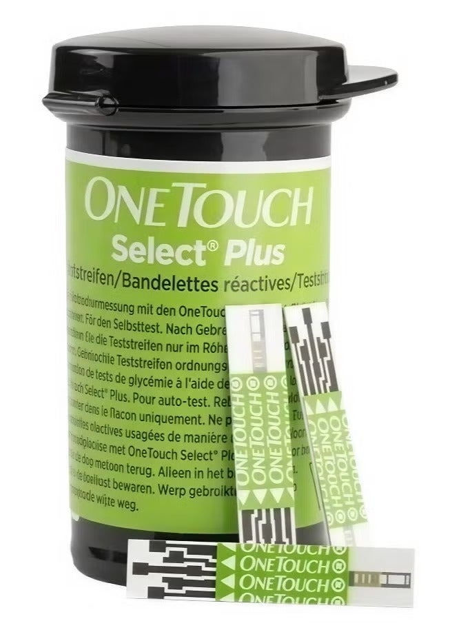ONETOUCH Select Plus 50-Piece Glucose Test Strips - Three Pack - Image 4
