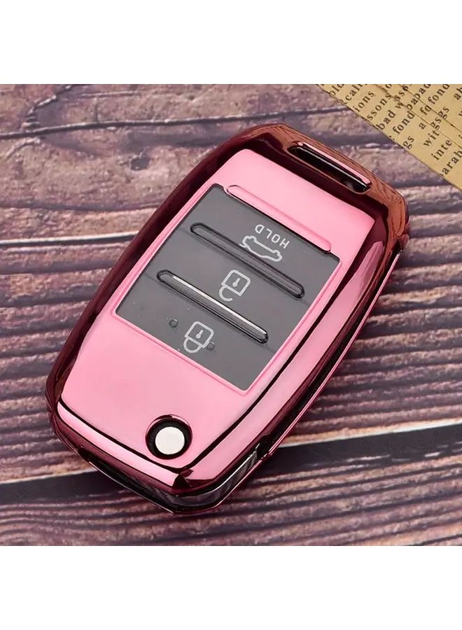 Charm Blue TPU Protective Key Fob Cover Dust Waterproof for Kia Sorento Soul Sportage Forte K3 K2 KX3 K4 - Image 4