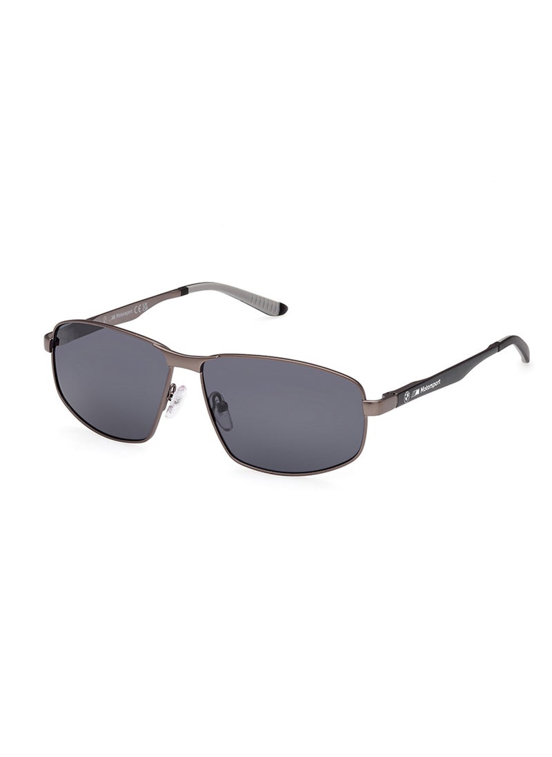 BMW - Men's Polarized Navigator Shape Sunglasses - BS003809D60 - Lens Size: 60 Mm - Image 1
