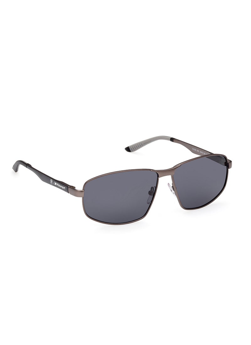 BMW - Men's Polarized Navigator Shape Sunglasses - BS003809D60 - Lens Size: 60 Mm - Image 1
