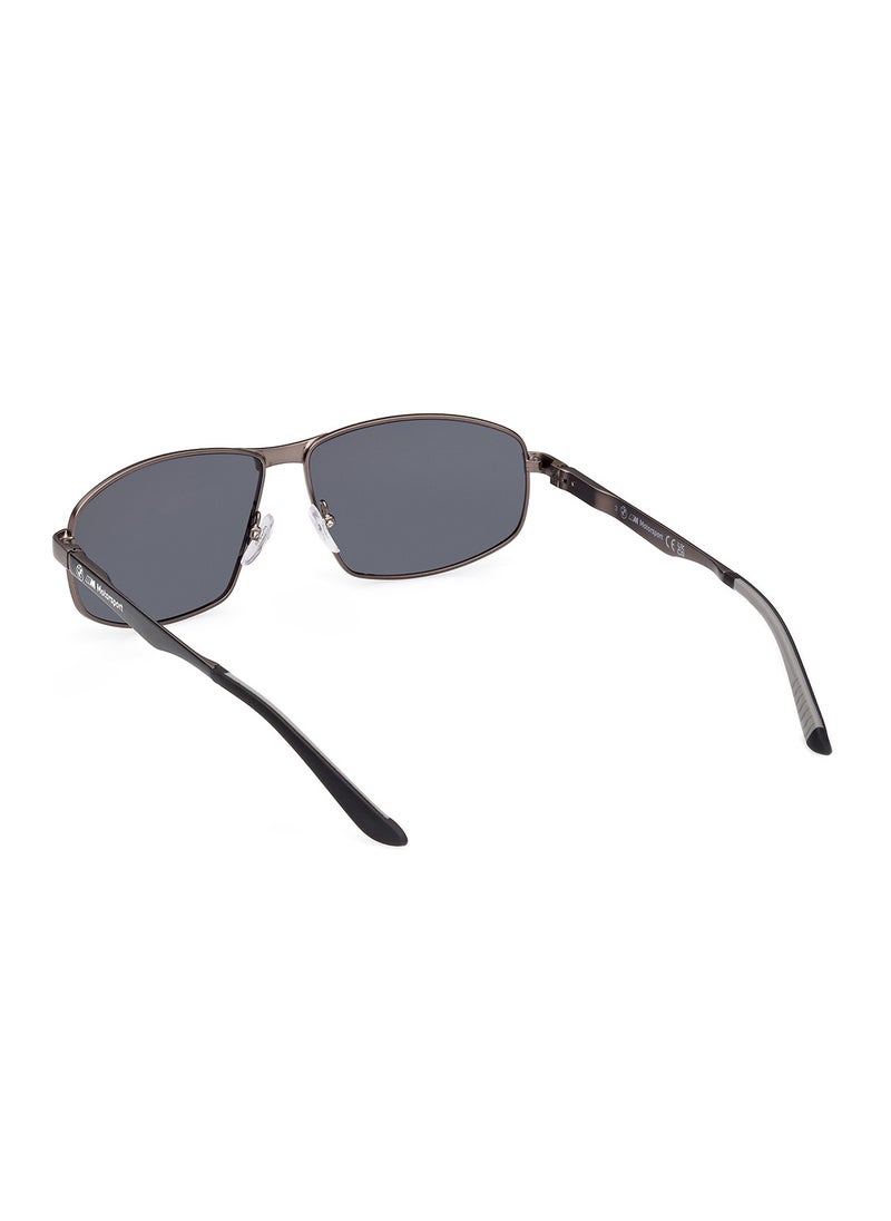 BMW - Men's Polarized Navigator Shape Sunglasses - BS003809D60 - Lens Size: 60 Mm - Image 1