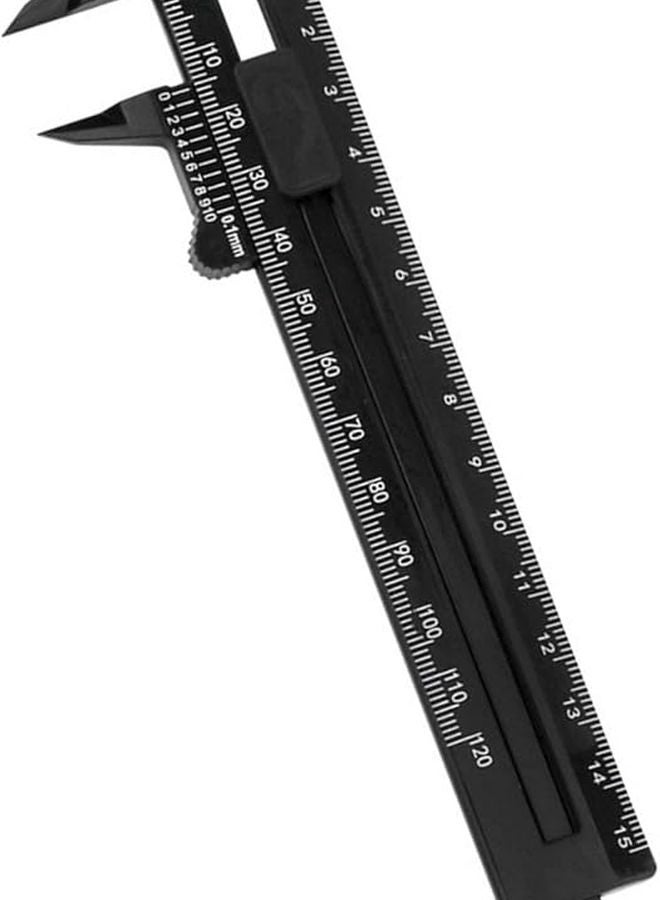 فرنية قياس 0-150 ملم مقياس مزدوج أداة قياس محمولة للسمك والقطر - Image 1