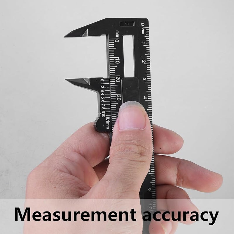 فرنية قياس 0-150 ملم مقياس مزدوج أداة قياس محمولة للسمك والقطر - Image 4