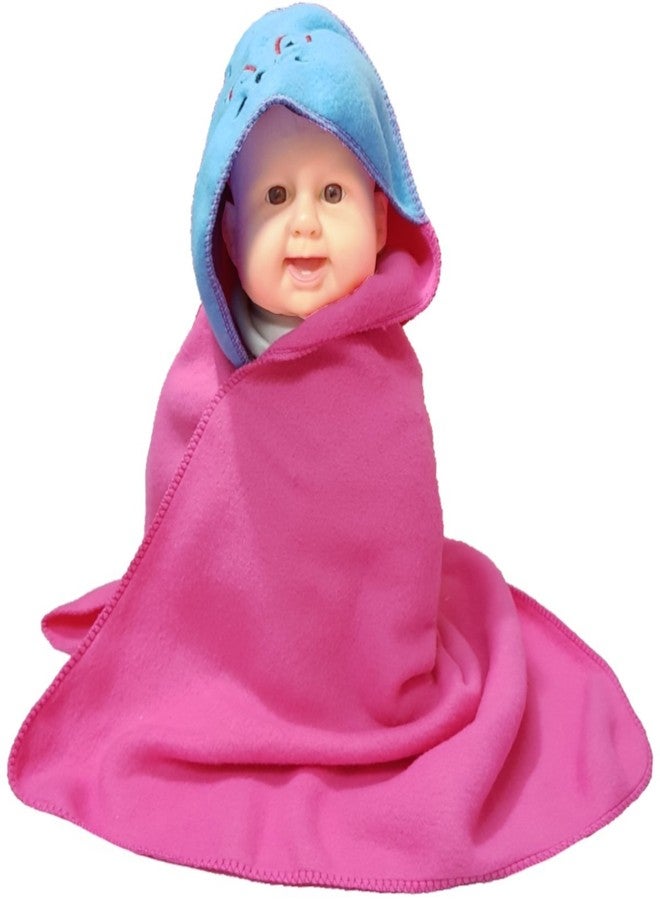 BRANDONN Fashions Newborn Premium Hooded Fleece Rainbow Baby Blankets Cum Wrapper for Babies (Pack of 4, Assorted) - Image 5