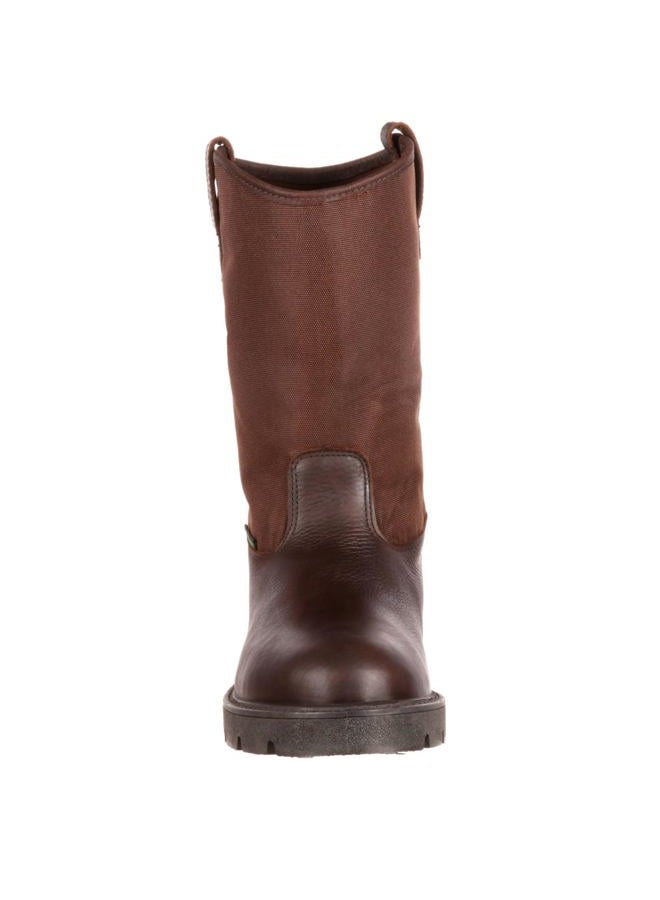 Georgia Boot Men's Homeland Wellington Work Shoe, Brown, 13 - Image 4