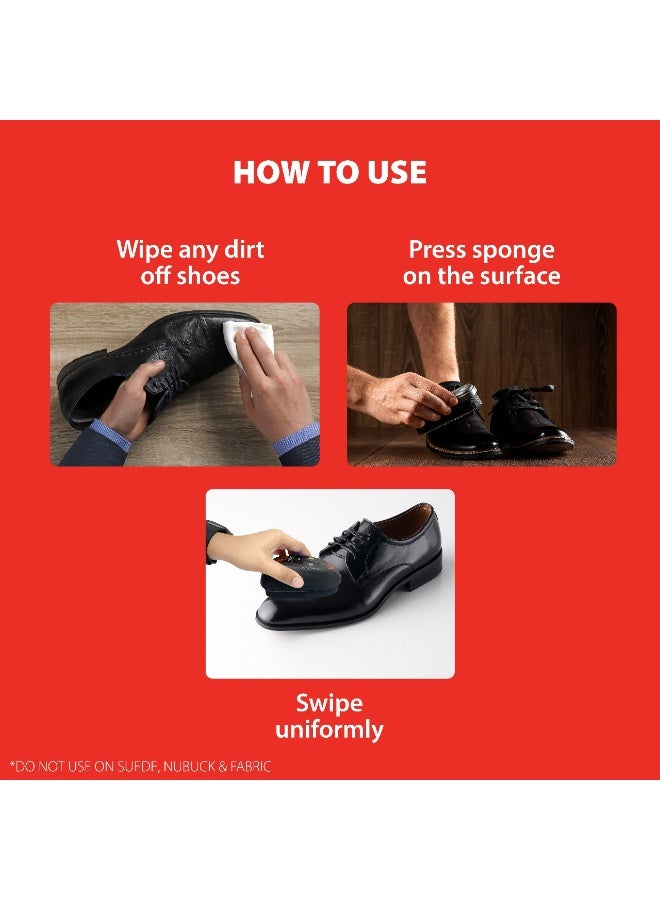 Dutch & Habro Caesars Instant Shine Sponge – Black - Image 2