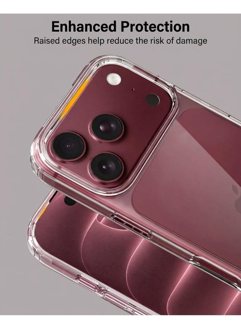 ميجوفاست جراب شفاف تمامًا لهاتف iPhone 18 Pro Max، غطاء TPU رفيع للغاية مع عدسة كاميرا، حماية كاملة، غطاء هاتف شفاف ناعم وخفيف الوزن للغاية - Image 5