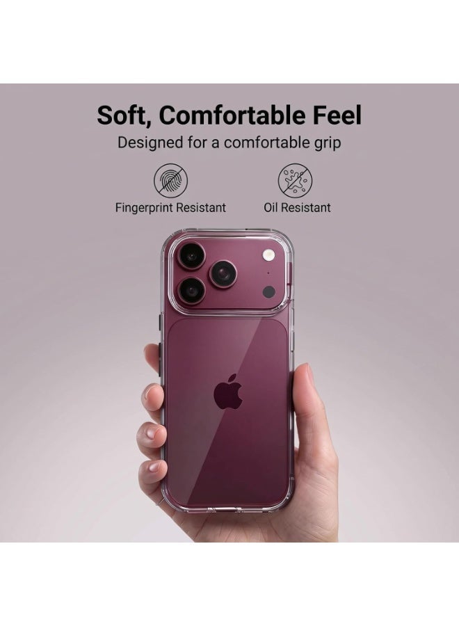 ميجوفاست جراب شفاف تمامًا لهاتف iPhone 18 Pro Max، غطاء TPU رفيع للغاية مع عدسة كاميرا، حماية كاملة، غطاء هاتف شفاف ناعم وخفيف الوزن للغاية - Image 2