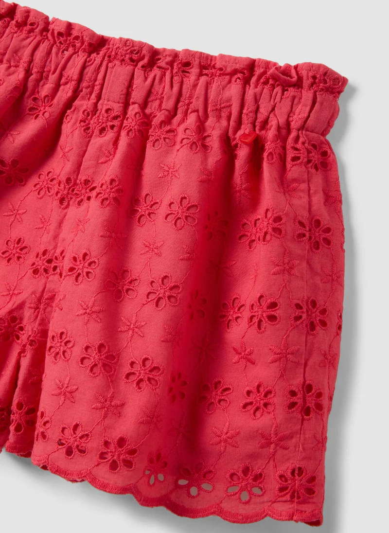 Ovs  OVS Pure Cotton Multicolour Regular Fit Set For Girls With Flowers for Kids | Best Price UAE
