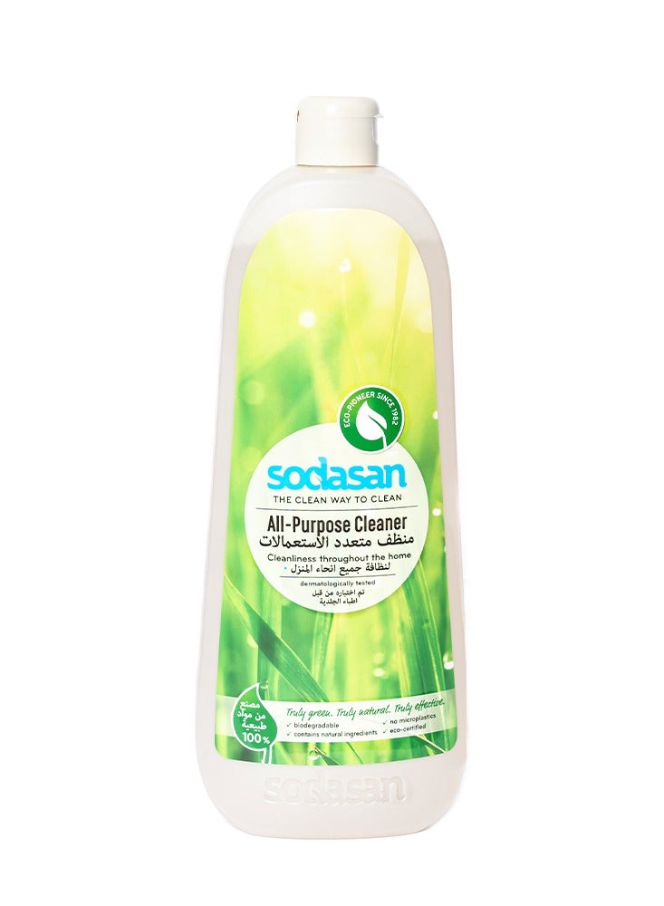 sodasan 100% Natural ALL PURPOSE CLEANER 1L - Image 1