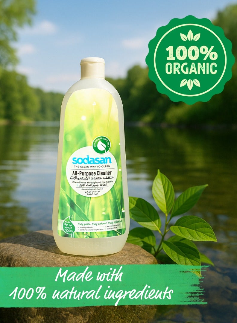 sodasan 100% Natural ALL PURPOSE CLEANER 1L - Image 4