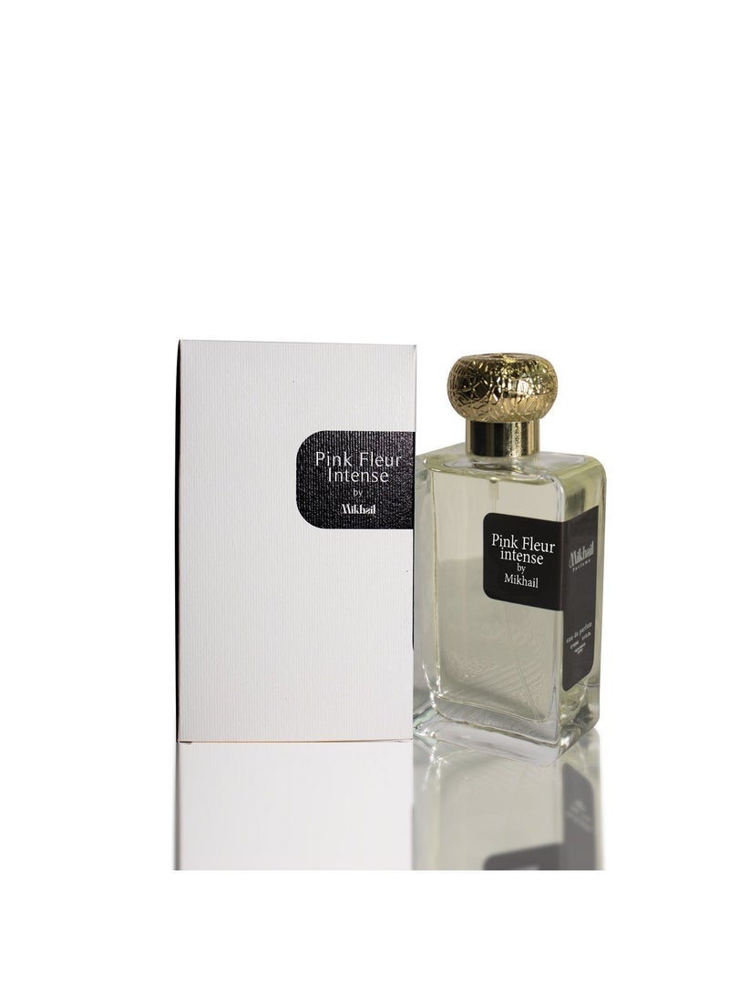 MIKHAIL Pink Fleur by MIKHAIL 100ml | Floral Citrus Perfume for Women | Fresh Amber, Cedar, and Chinese Osmanthus | Green Lilac, Musk, and Peony Heart Notes | Vibrant Tea Leaf | Elegant and Refreshing Fragrance | Long-Lasting Women's Eau de Parfum - Image 1