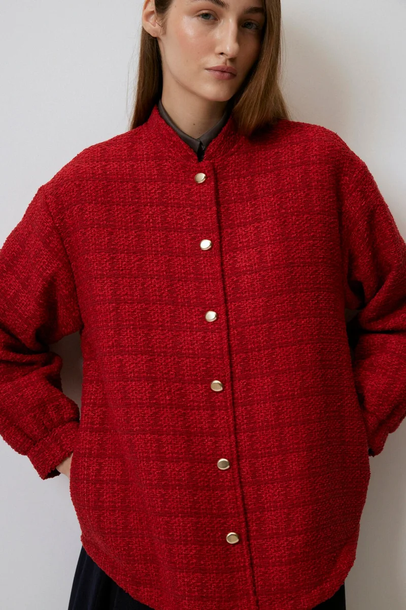 Touche Snap Tweed Jacket