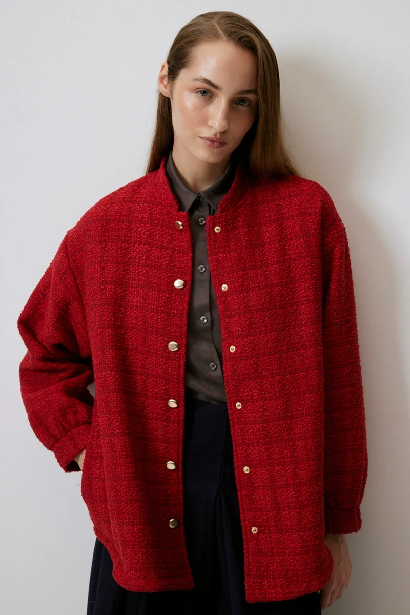 Touche Snap Tweed Jacket