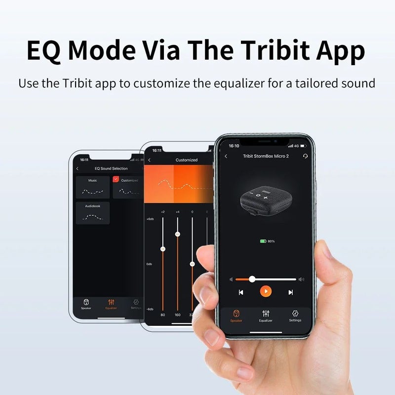 تريبيت مكبر صوت TRIBIT StormBox Micro 2 - أسود - Image 5