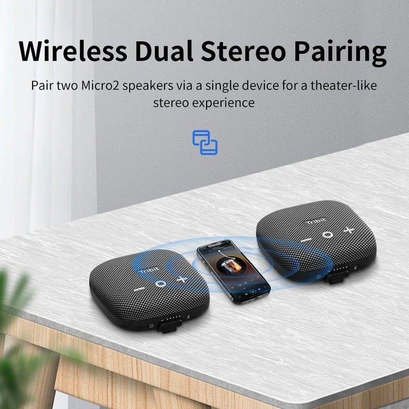 تريبيت مكبر صوت TRIBIT StormBox Micro 2 - أسود - Image 4